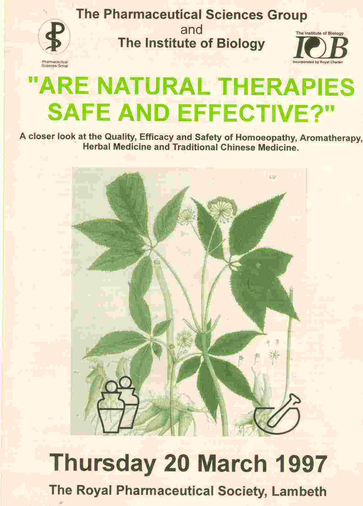 alternative threapies