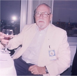 Harry Harrison taken by Jonathan Cowie