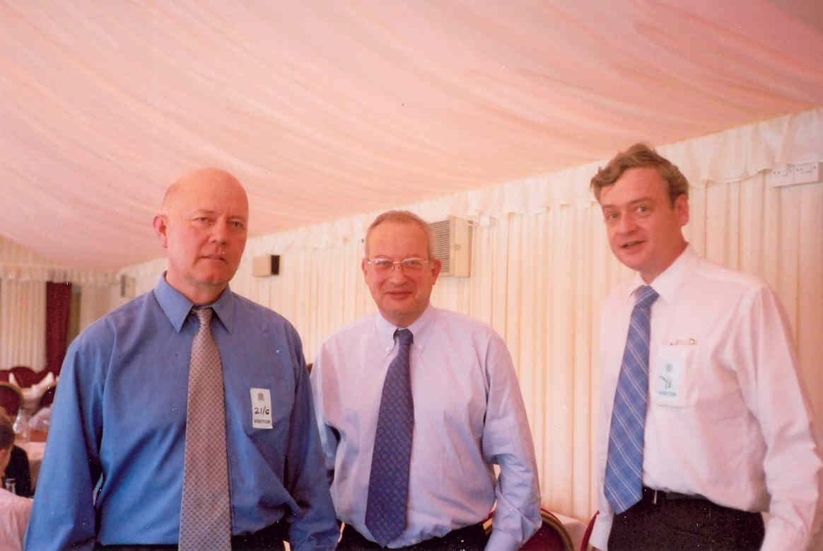 Lord Sainsbury, Colin Hindmarch and Jonathan Cowie