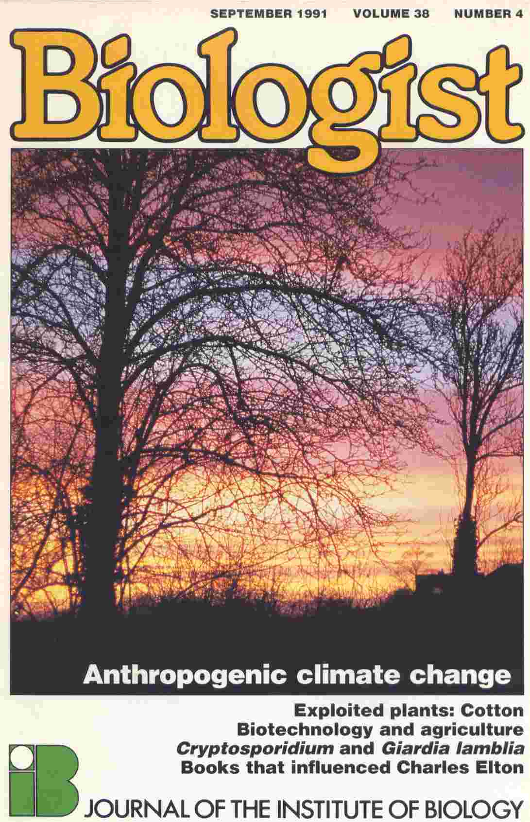 climate change biology